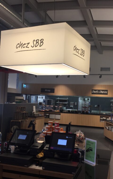 SBB Personalrestaurant "Oase" Hauptbahnhof Zürich  Museumstrasse 1, 8001 Zürich